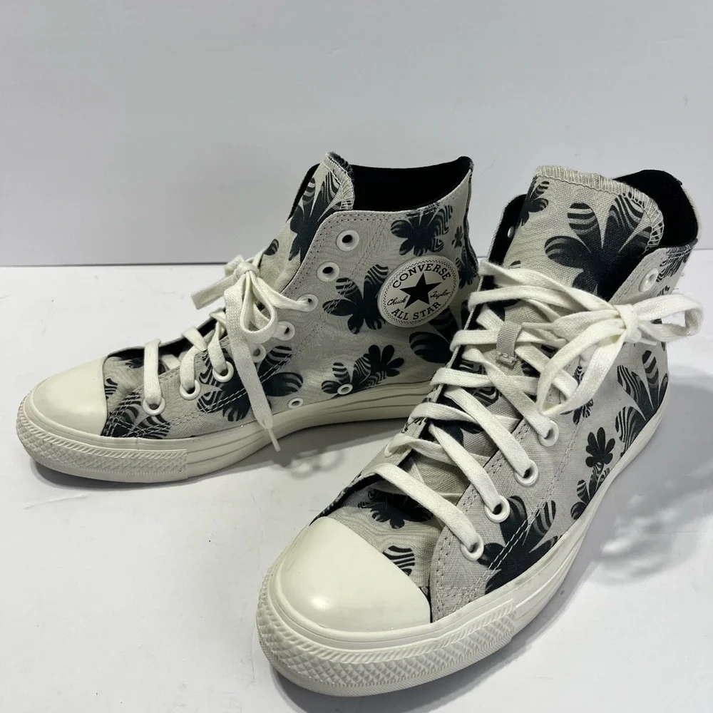 Converse Chuck Taylor All Star Womens Navy Blue and Light Grey High-Top Sneakers - Picture 1 of 6